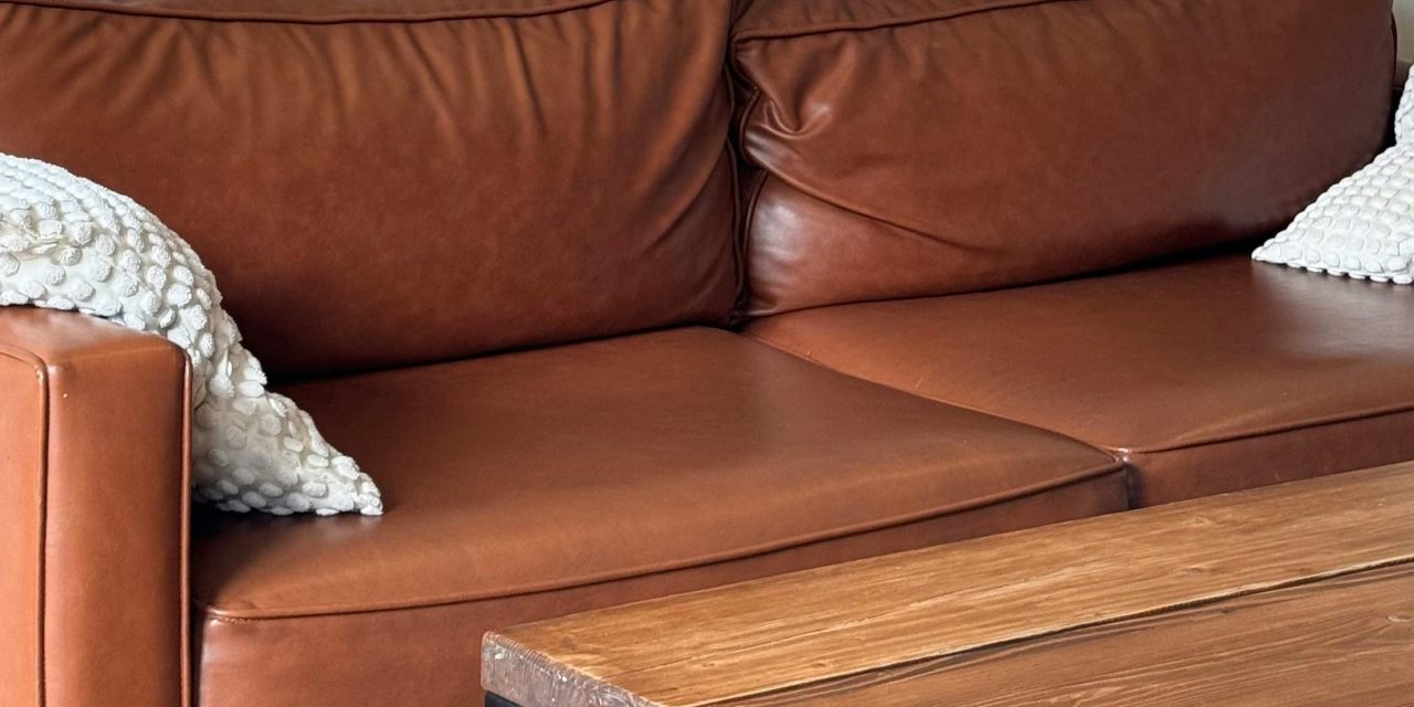 ремонт кожаной мебели
